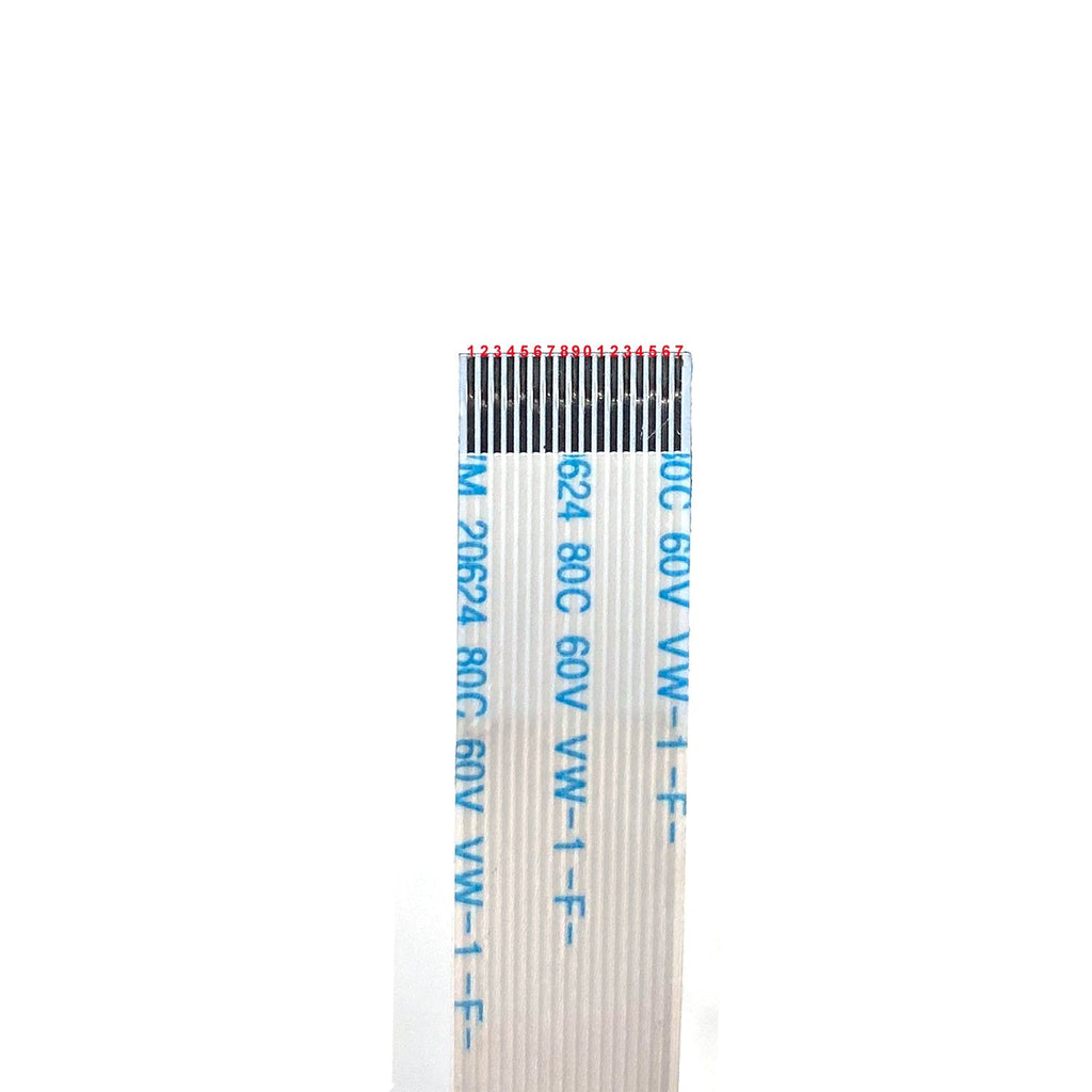 17 Pin Fine Teeth (0.5 mm Pitch) 2 FFC Cable 660 mm (66 cm)